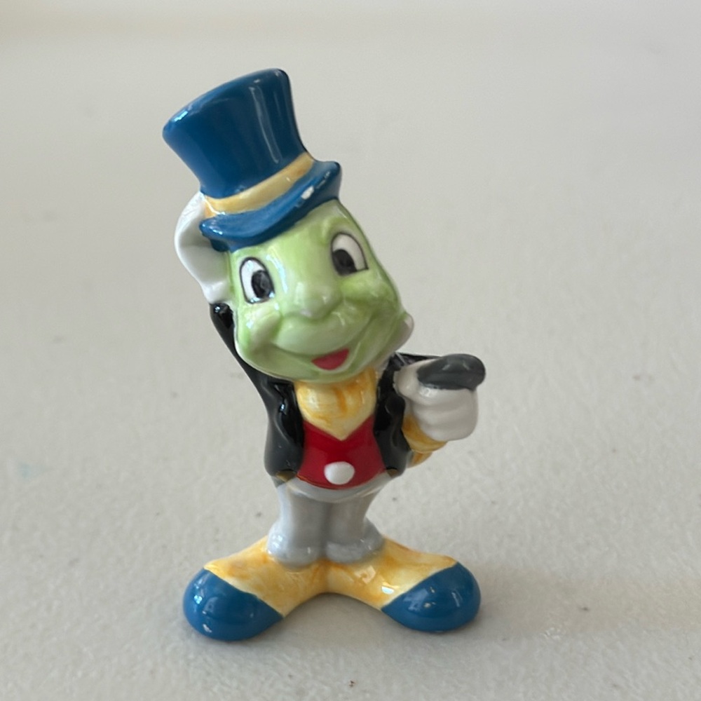 3” Jiminy Cricket Disney Ceramic Figurine